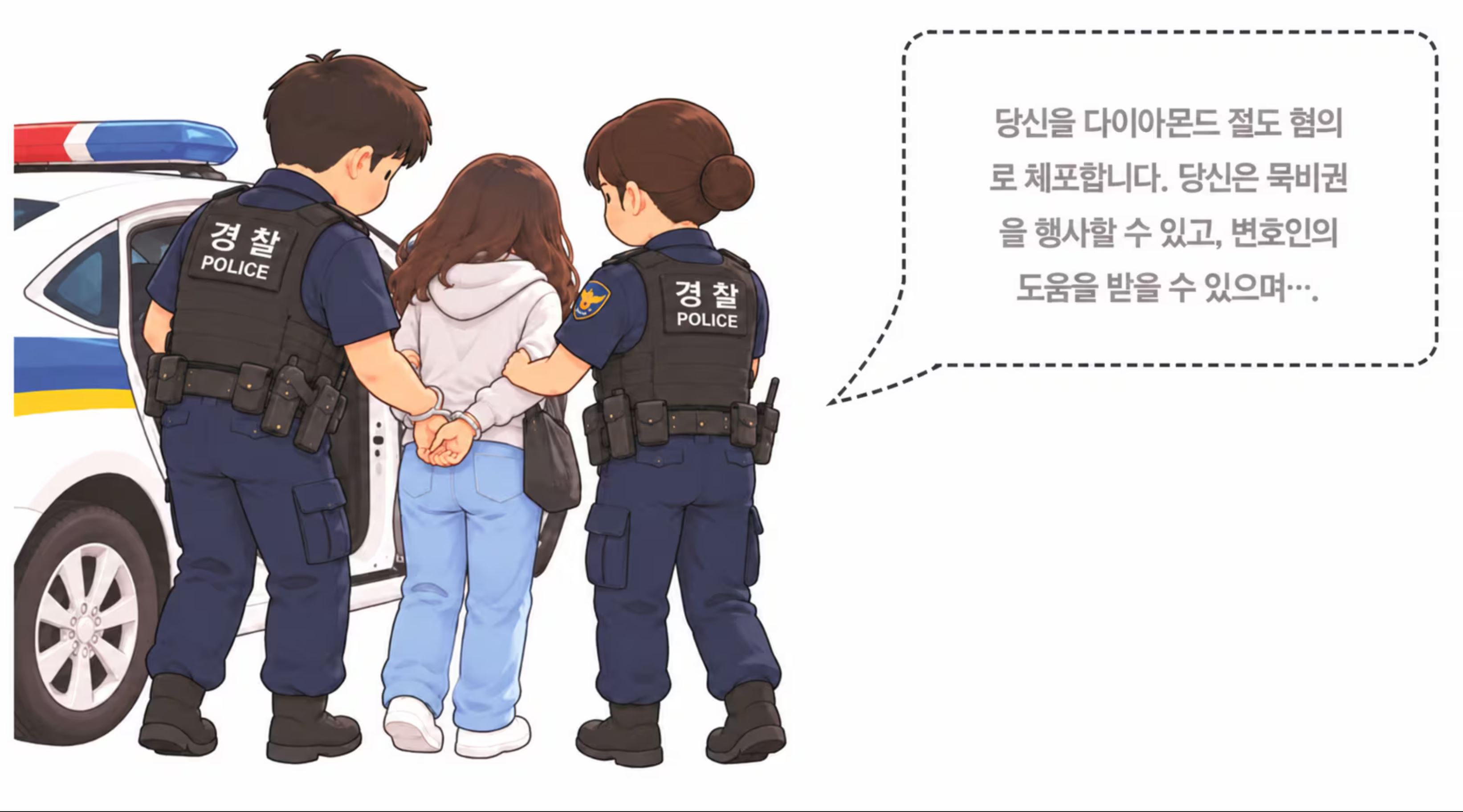 전주서 붙잡힌 도둑, '미란다 원칙' 듣지 못해 다시 풀려났대요